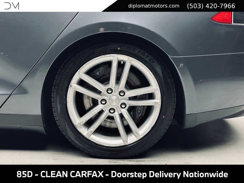 Used 2015 Tesla Model S 85D AWD/4WD image 40