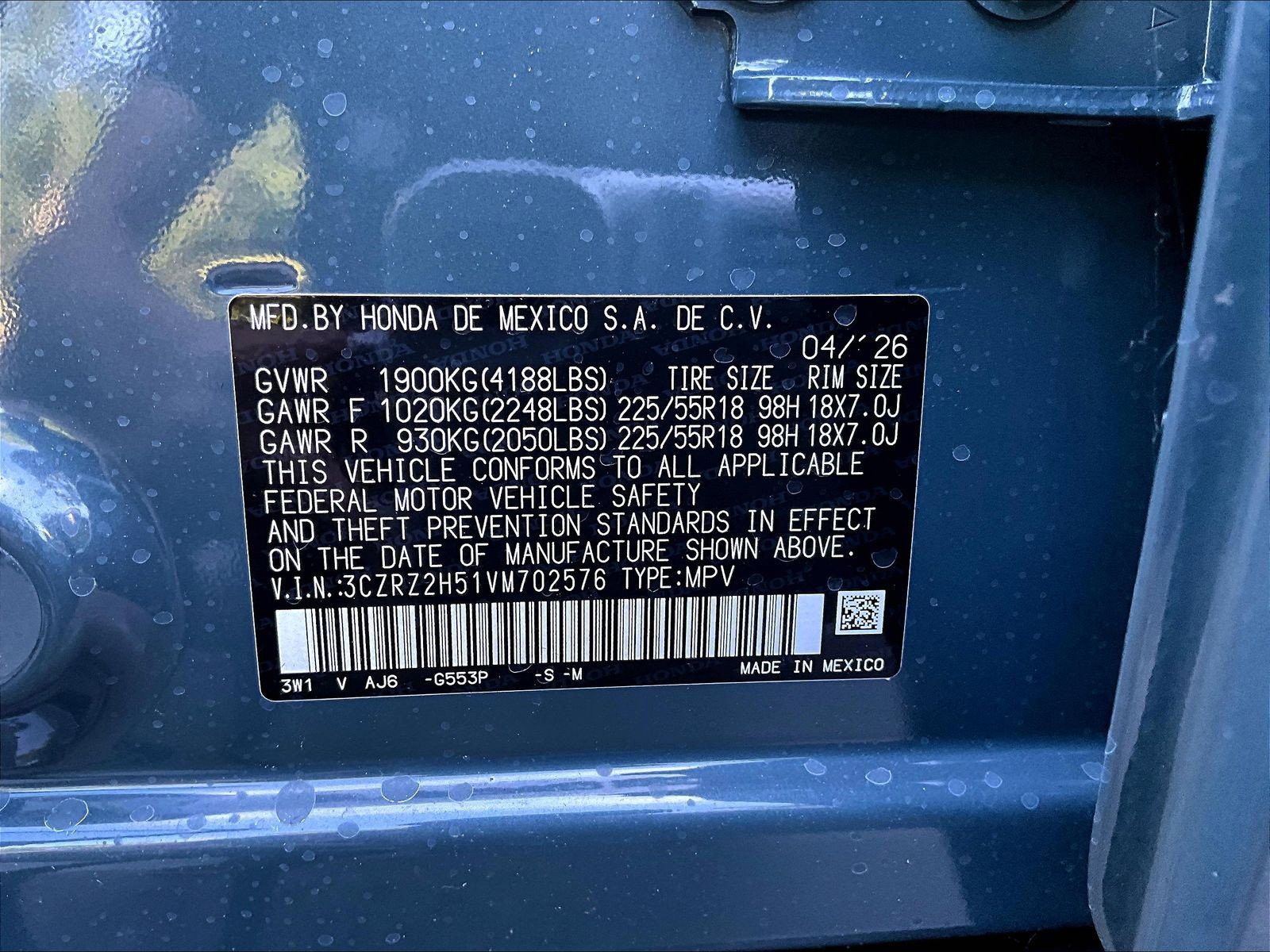 New 2027 Honda HR-V Sport image 21
