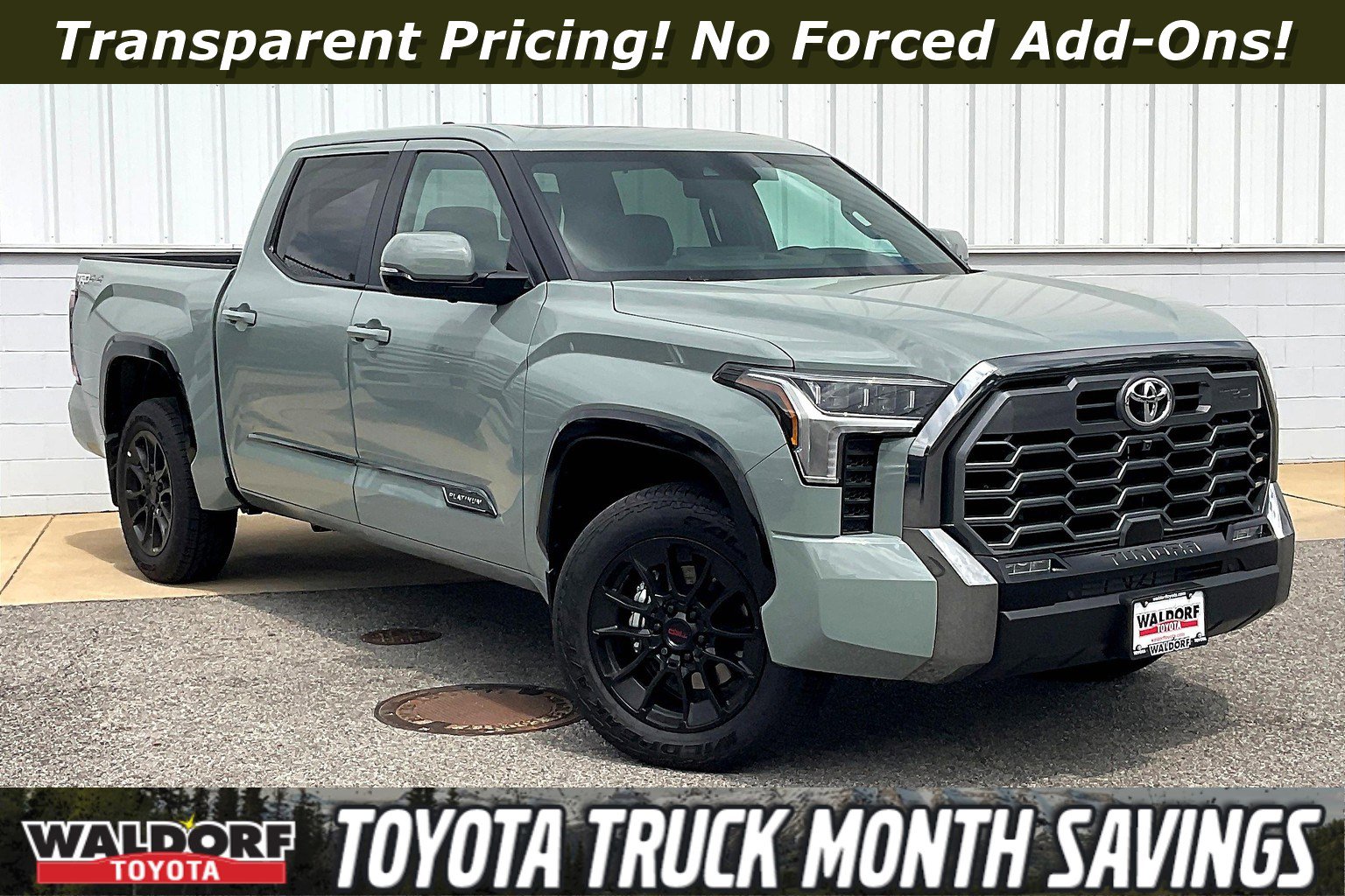 New 2025 Toyota Tundra Platinum