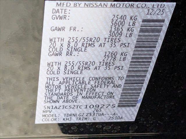 New 2026 Nissan Murano SL image 16