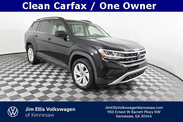 Used 2021 Volkswagen Atlas SE w/ Panoramic Sunroof Package