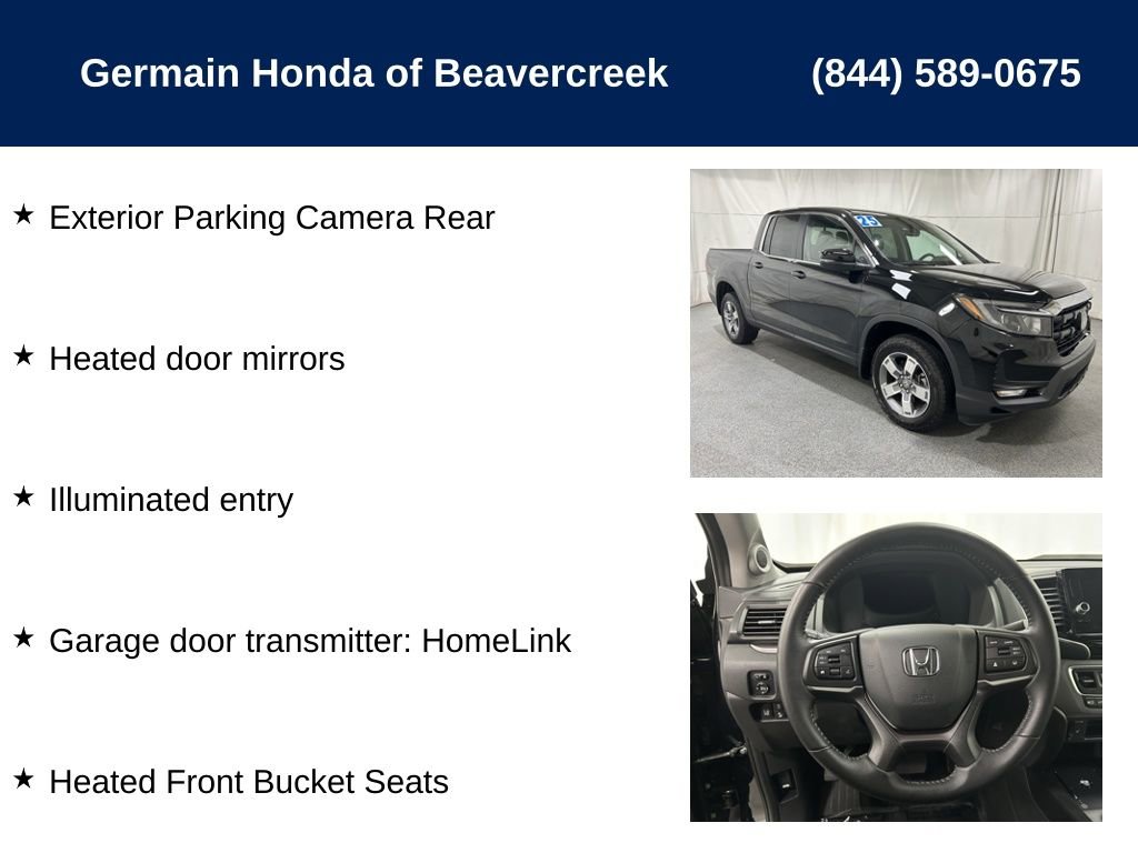 Used 2025 Honda Ridgeline RTL image 10