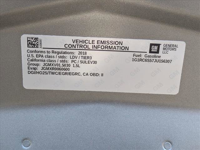 Used 2018 Chevrolet Volt LT w/ LT Driver Confidence Package image 13