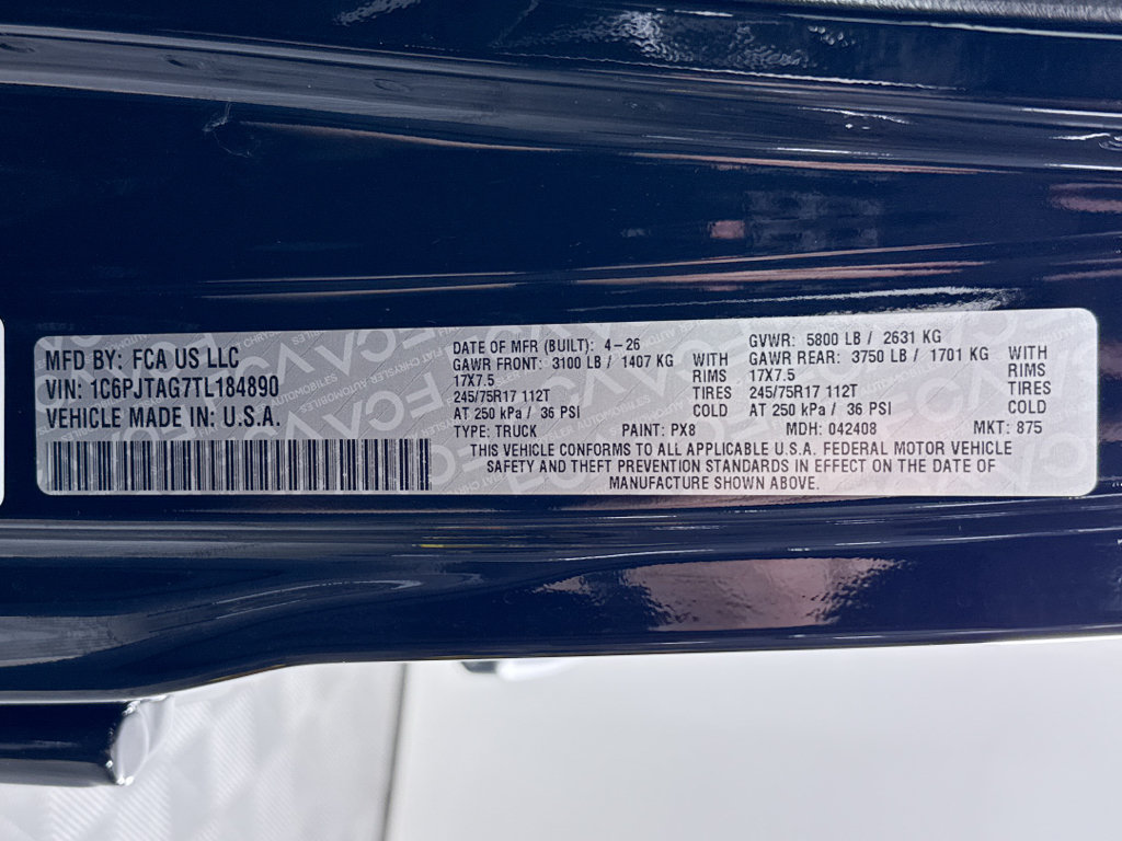 New 2026 Jeep Gladiator Sport AWD/4WD image 35