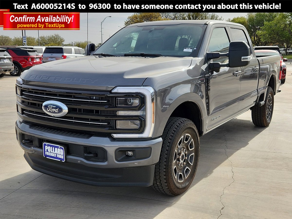 New 2025 Ford F250 Platinum w/ FX4 Off-Road Package