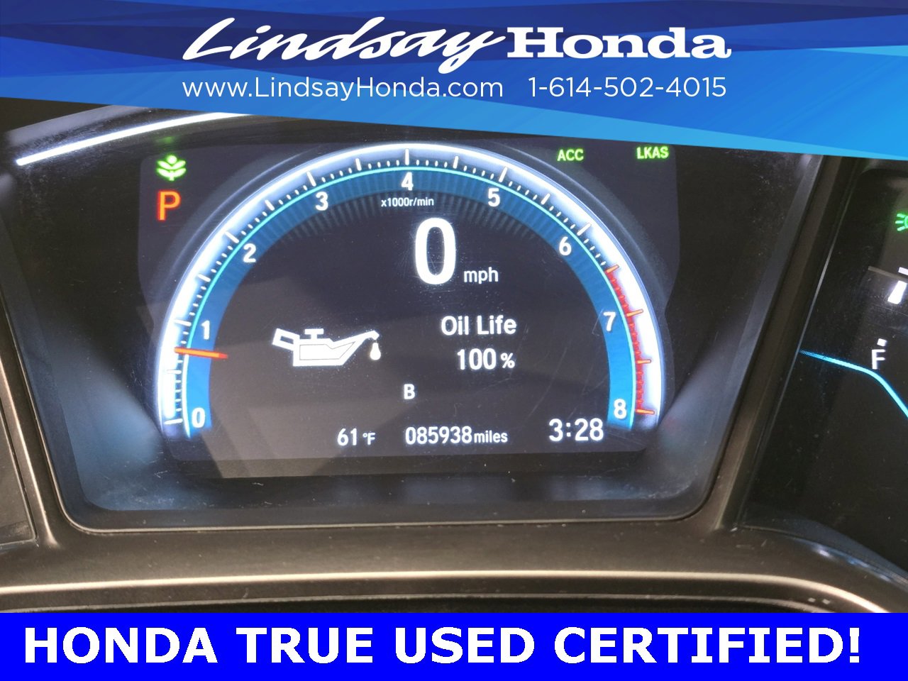 Certified 2020 Honda Civic EX-L image 12
