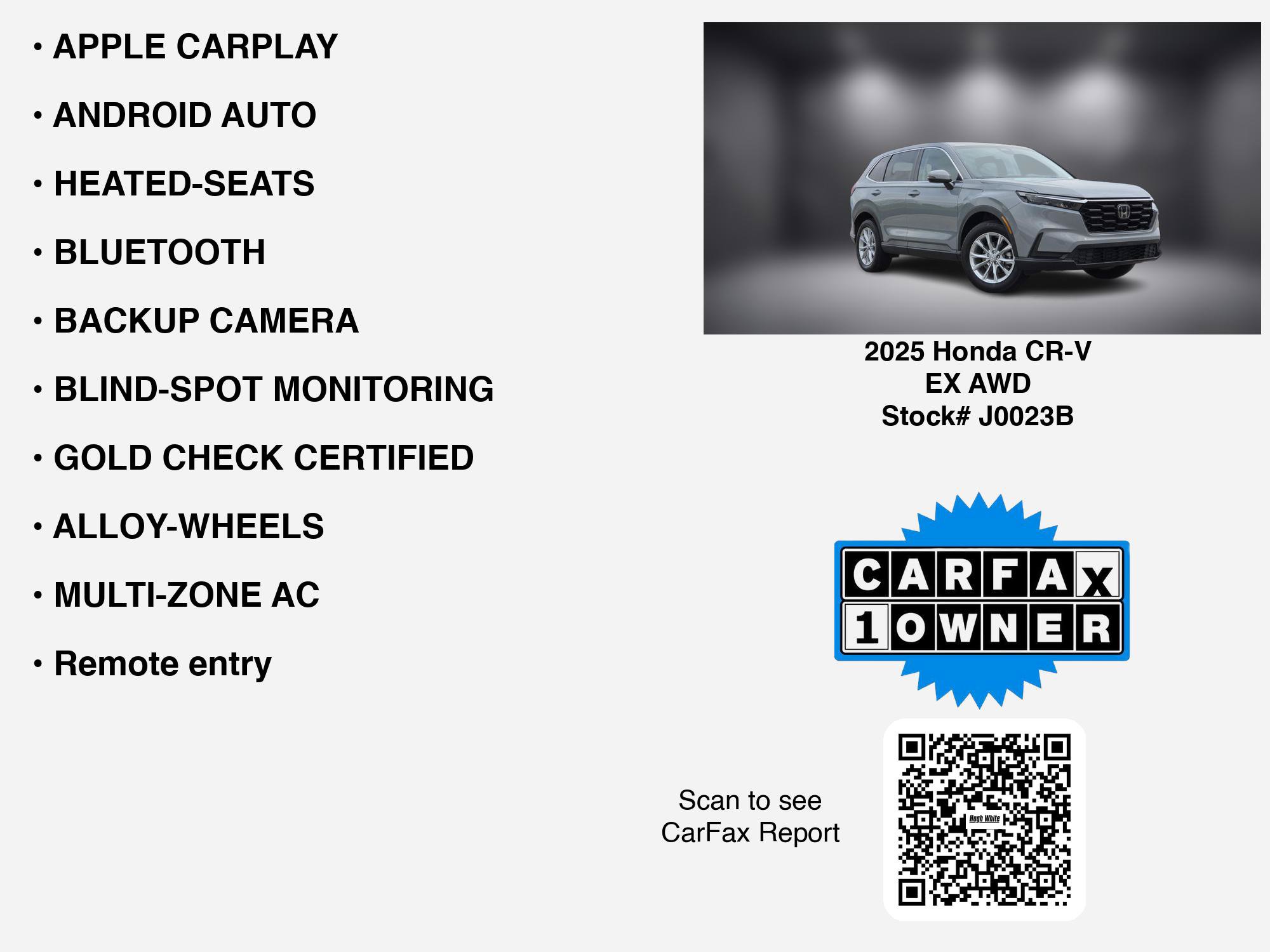 Used 2025 Honda CR-V EX image 7