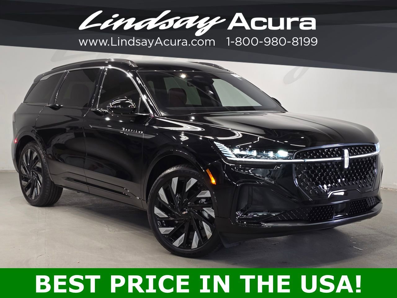 Used 2025 Lincoln Nautilus Black Label w/ Jet Appearance Package