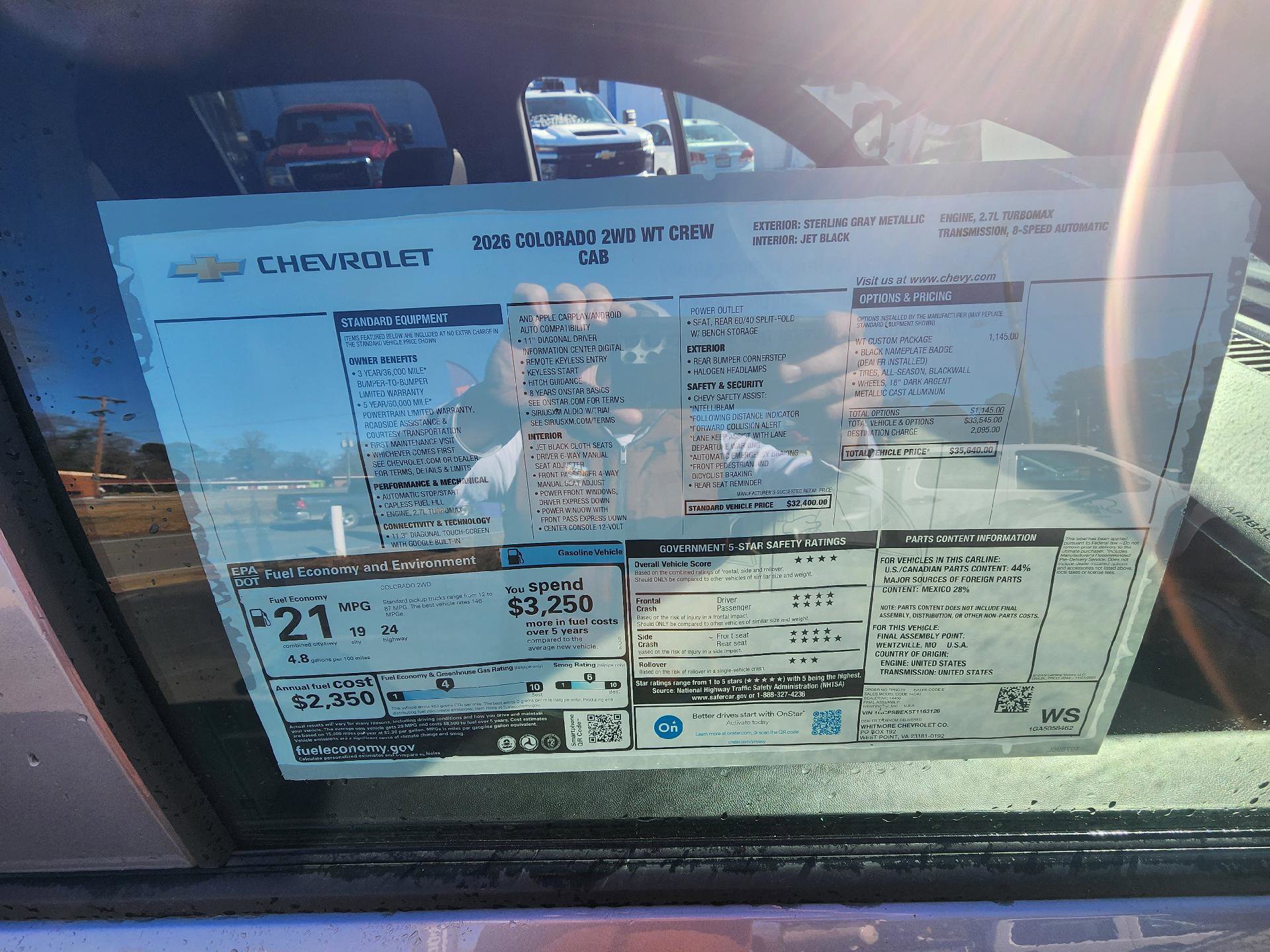 New 2026 Chevrolet Silverado 1500 Custom Trail Boss image 13