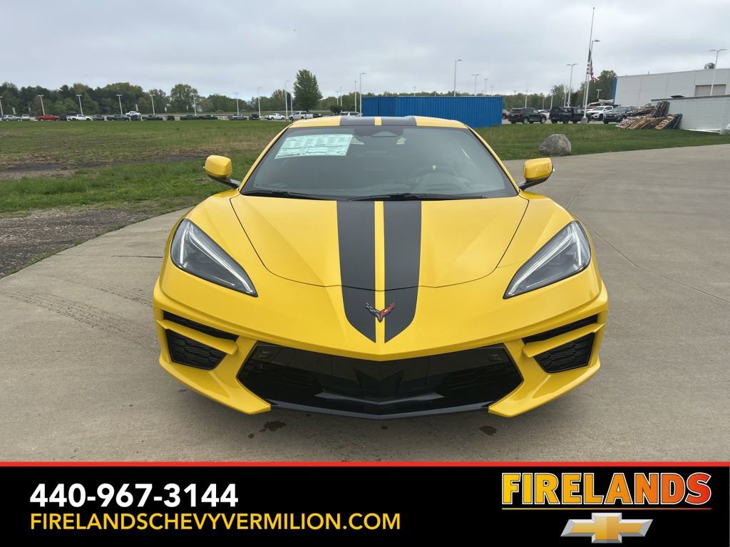 New 2025 Chevrolet Corvette Stingray Premium Cpe w/ Z51 Performance Package image 2