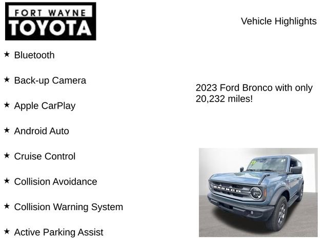Used 2023 Ford Bronco Big Bend AWD/4WD image 8
