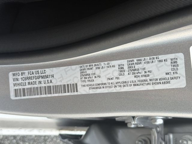 Used 2023 RAM 1500 Big Horn RWD image 33