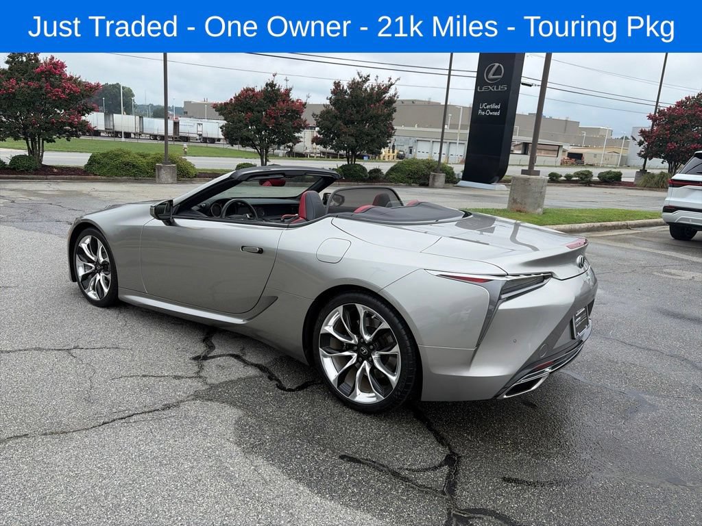 Used 2021 Lexus LC 500 Convertible w/ Touring Package RWD image 14