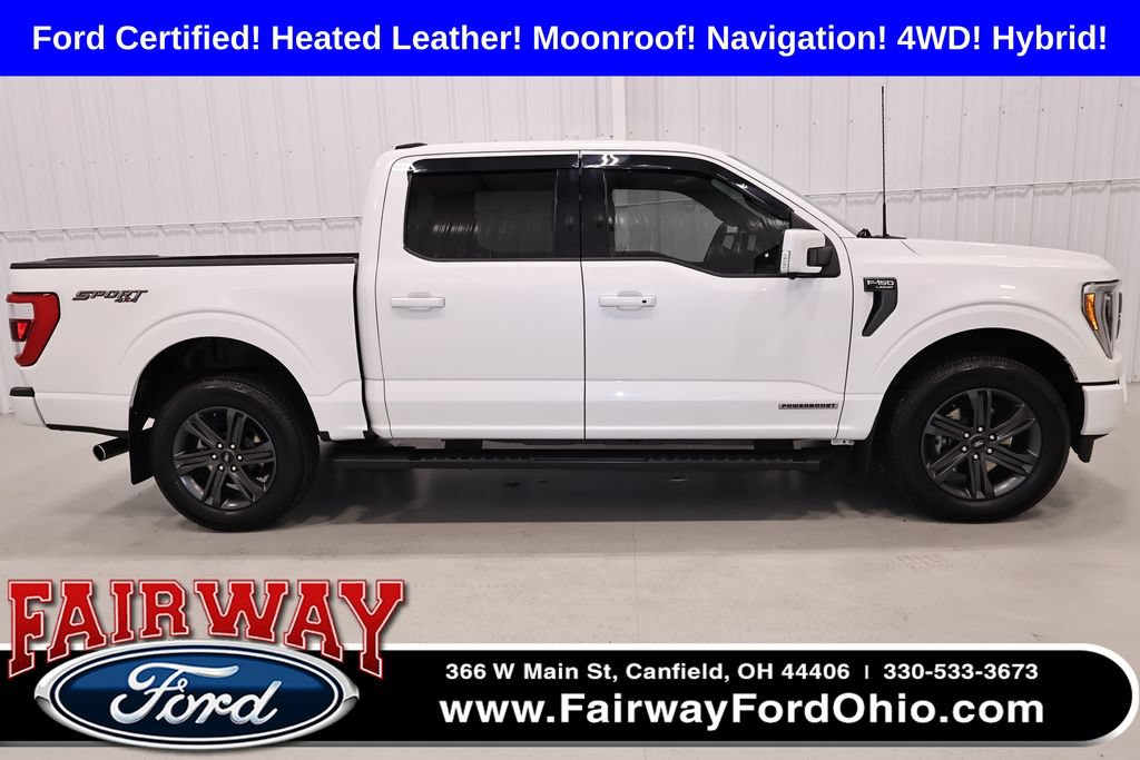 Certified 2023 Ford F150 Lariat w/ Equipment Group 502A High AWD/4WD image 1
