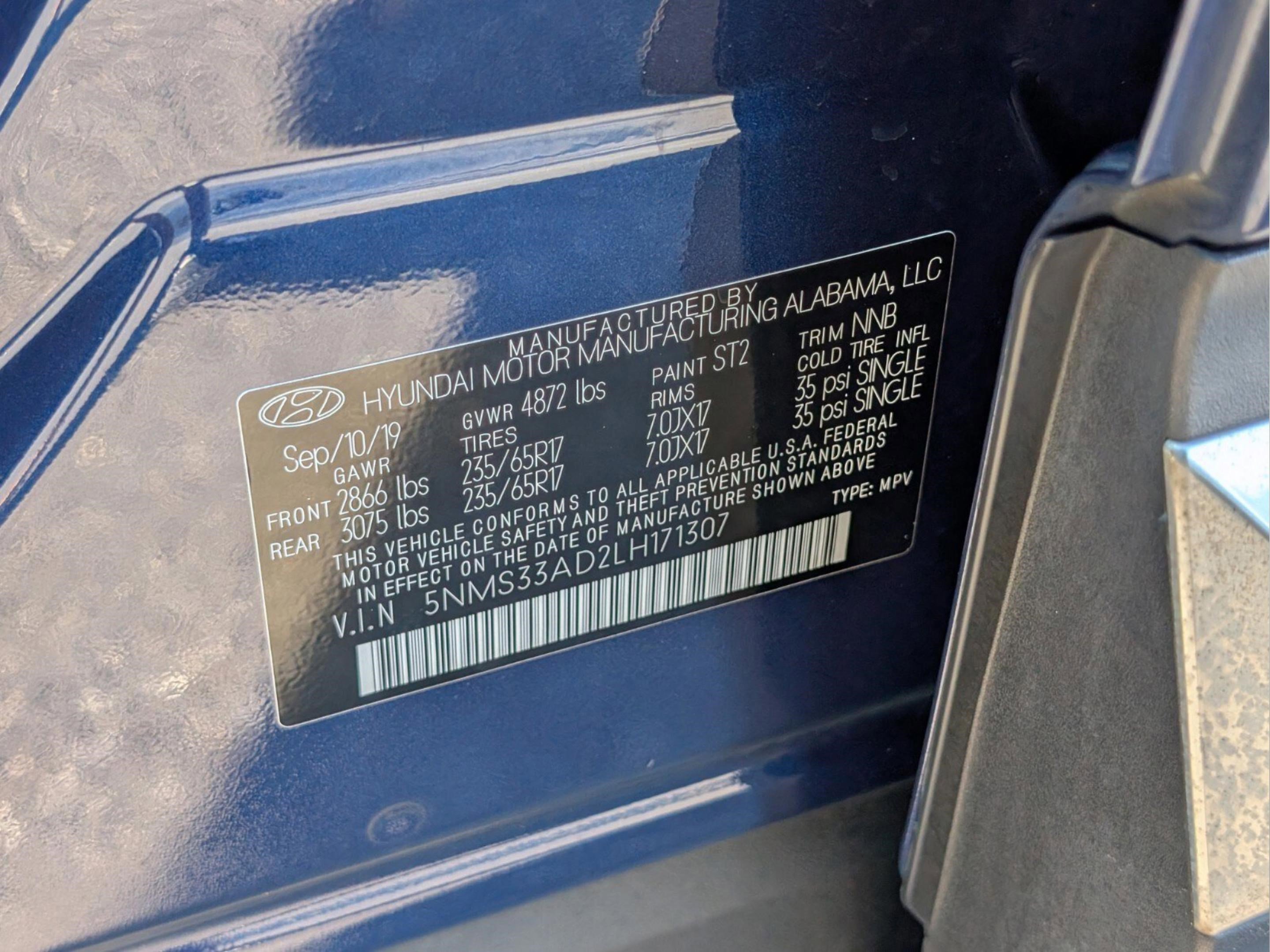 Used 2020 Hyundai Santa Fe SEL image 16