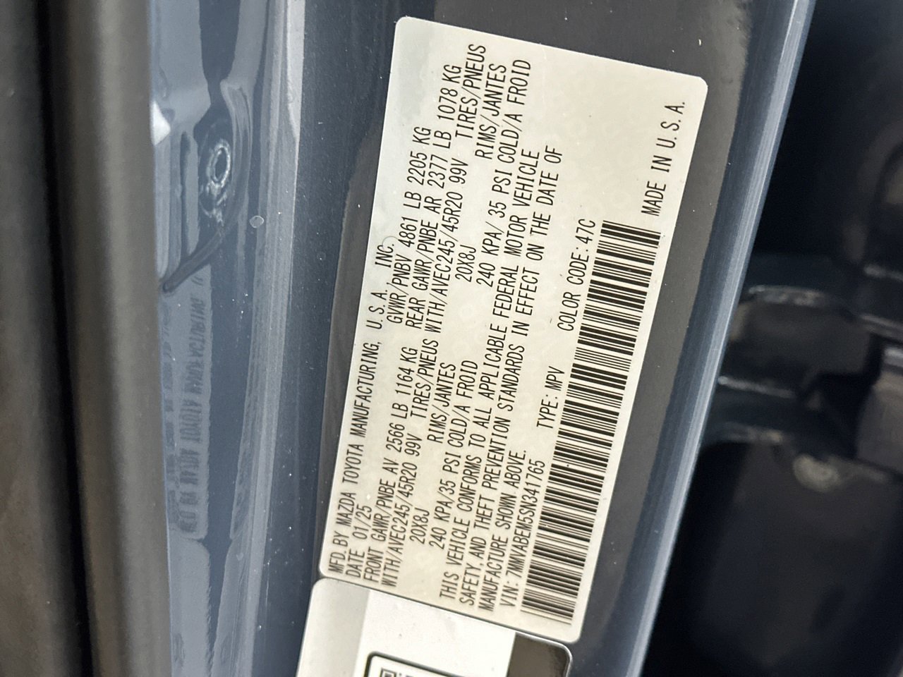 Certified 2025 MAZDA CX-50 AWD 2.5 S w/ Weather Package image 36