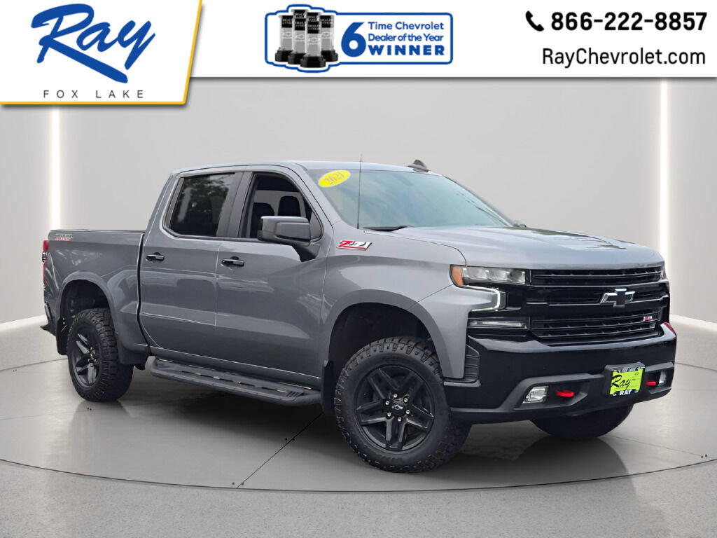 Certified 2021 Chevrolet Silverado 1500 LT Trail Boss w/ LPO, Dark Essentials Package AWD/4WD image 1