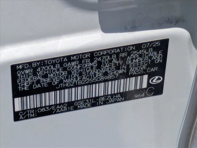 Used 2025 Lexus IS 350 F Sport w/ Navigation Package RWD image 18