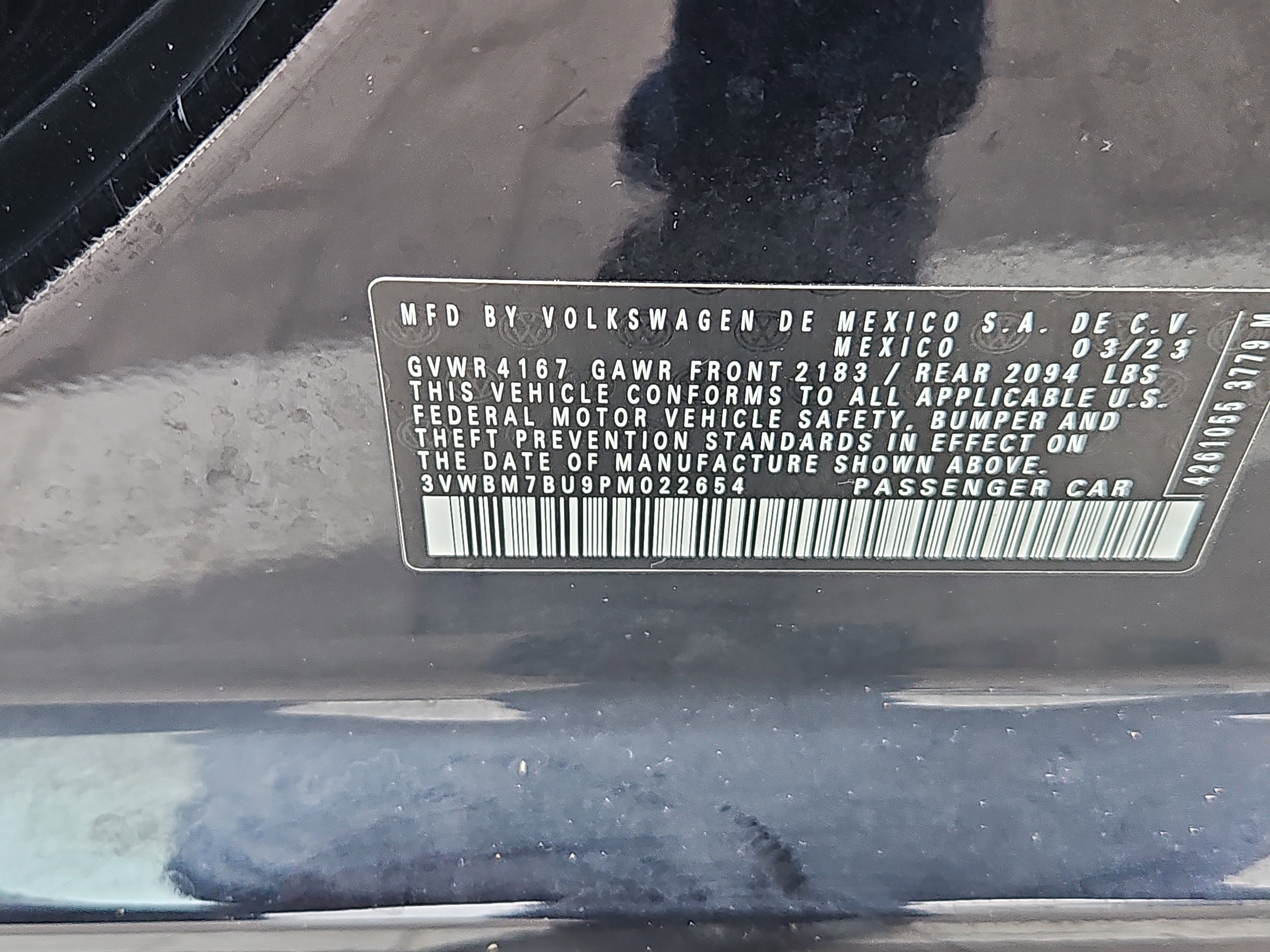 Certified 2023 Volkswagen Jetta Sport FWD image 8