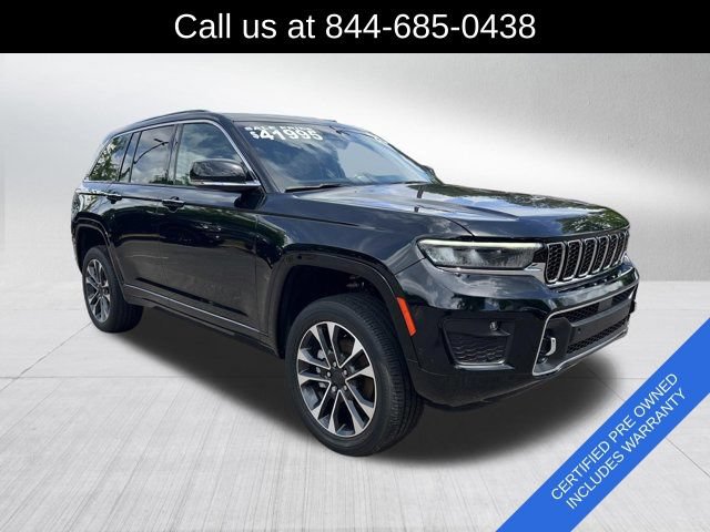 Certified 2022 Jeep Grand Cherokee Overland w/ Luxury Tech Group IV AWD/4WD image 3