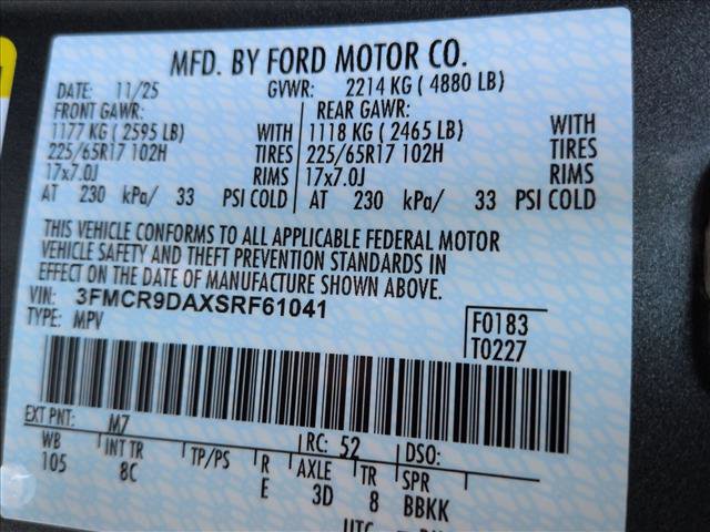 New 2025 Ford Bronco Sport Badlands image 17