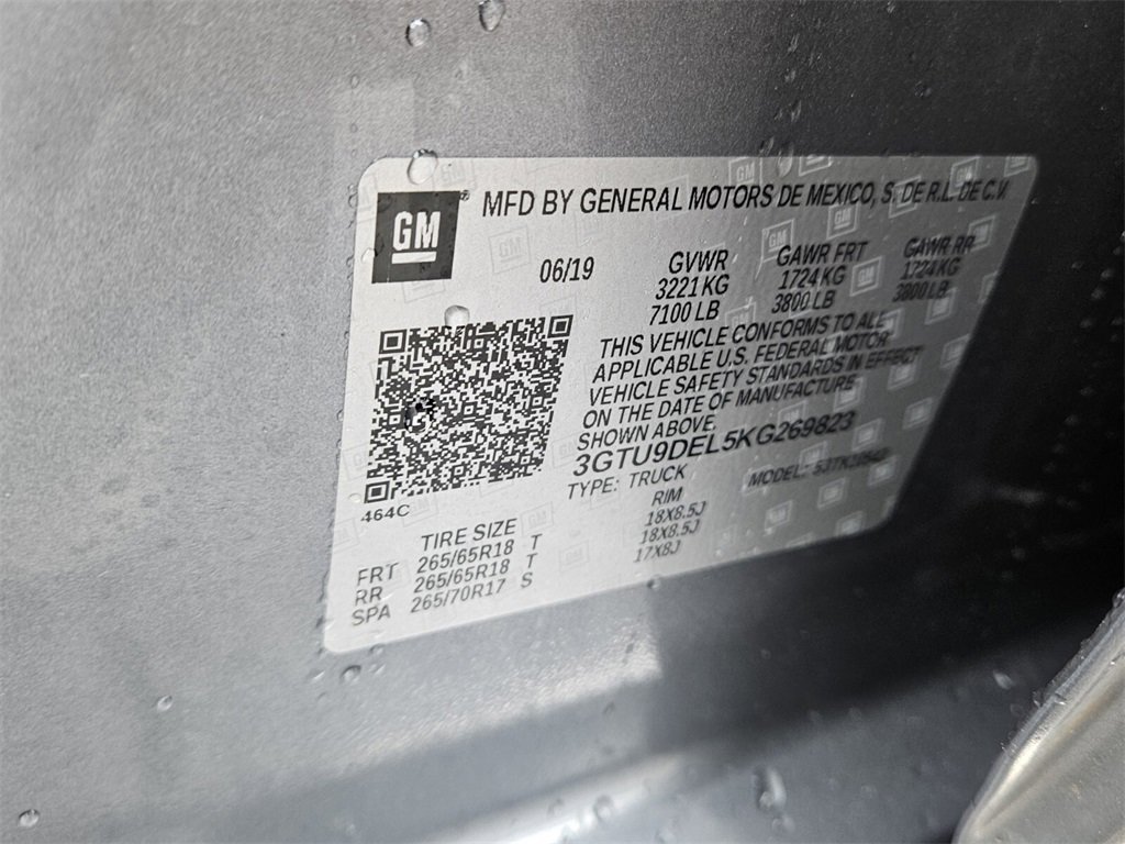 Used 2019 GMC Sierra 1500 SLT w/ SLT Convenience Package image 18