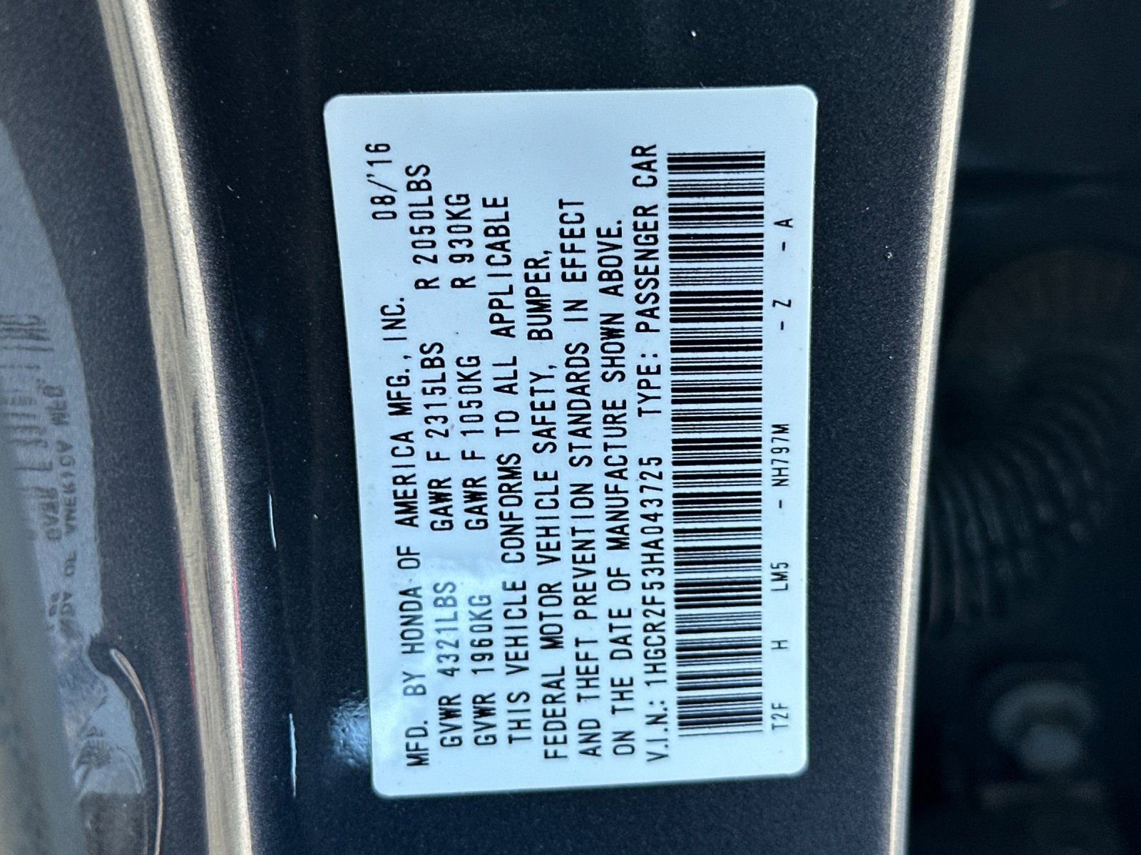 Used 2017 Honda Accord Sport image 35