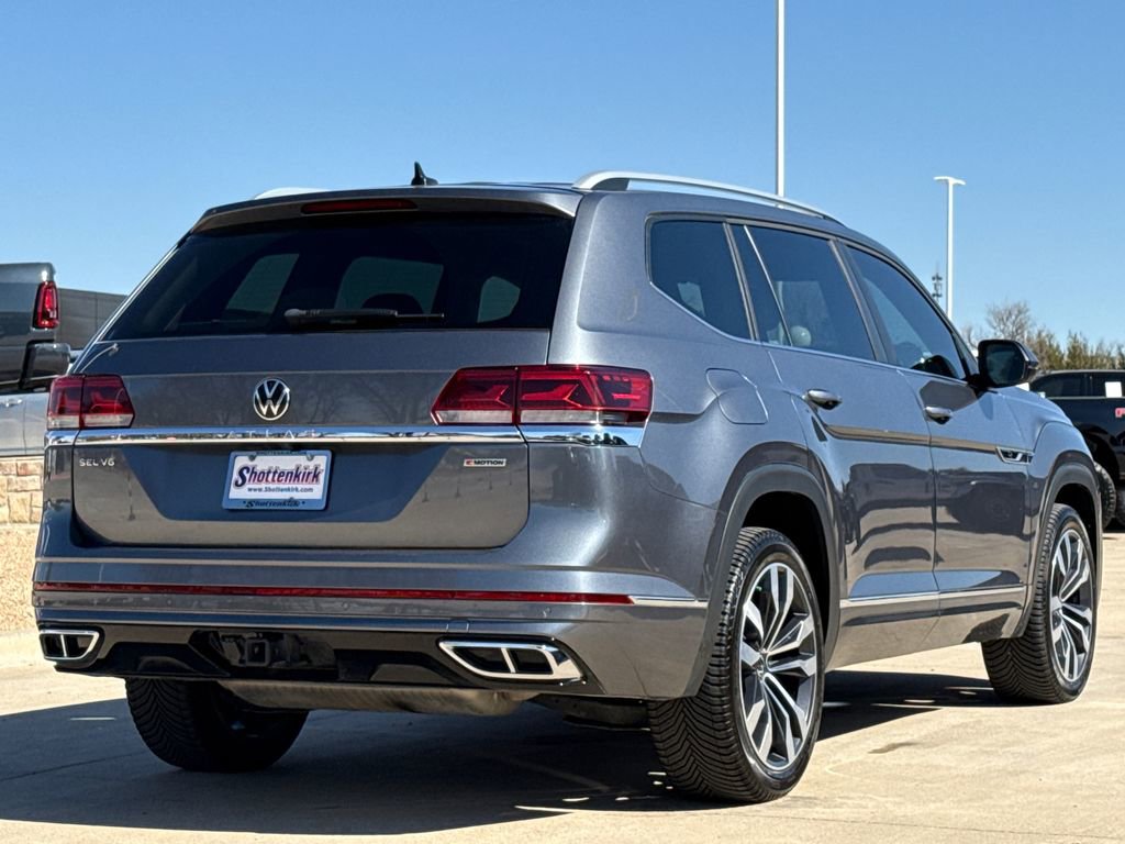 Used 2021 Volkswagen Atlas SEL R-Line w/ MDO Package (Bench Seat) image 9