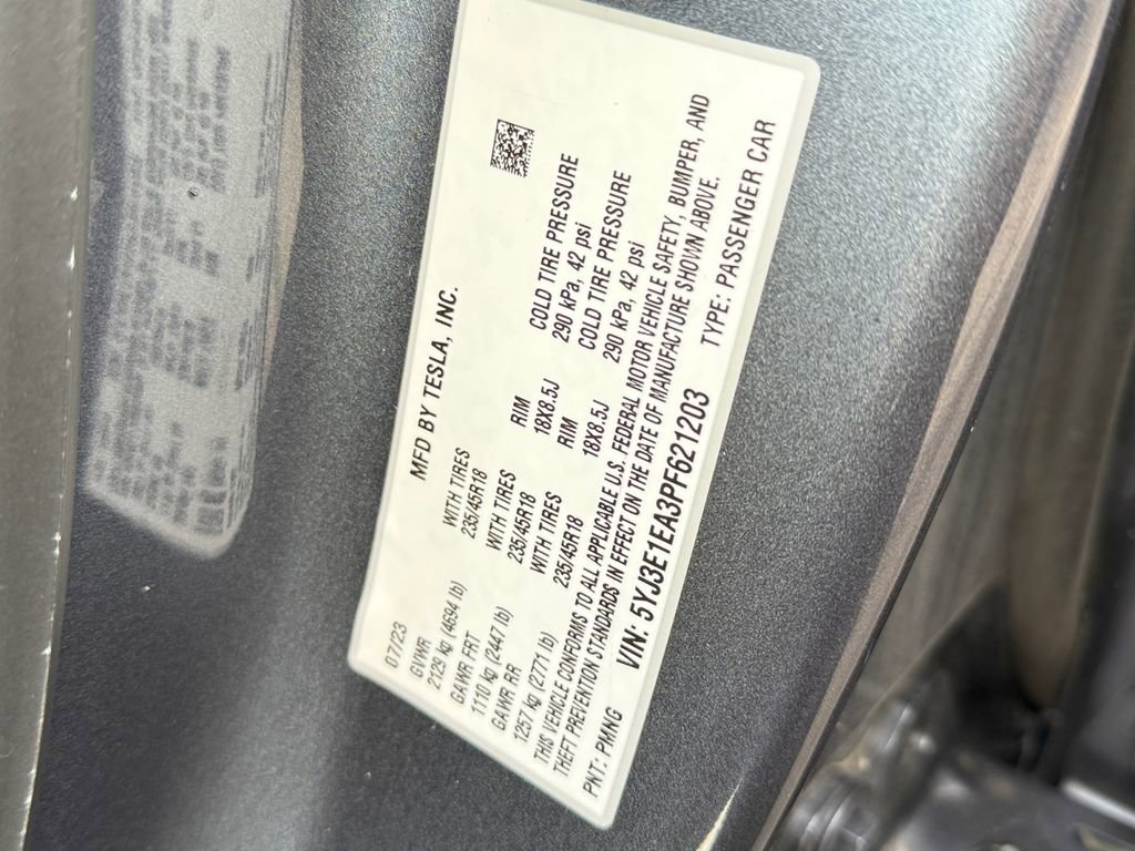 Used 2023 Tesla Model 3 Standard Range image 26