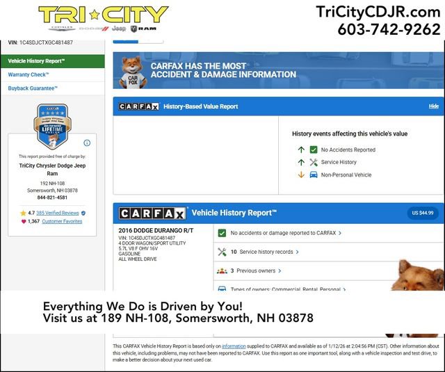 Used 2016 Dodge Durango R/T image 14