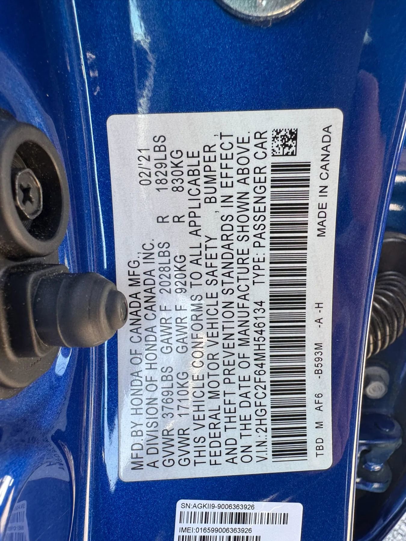 Used 2021 Honda Civic LX image 42