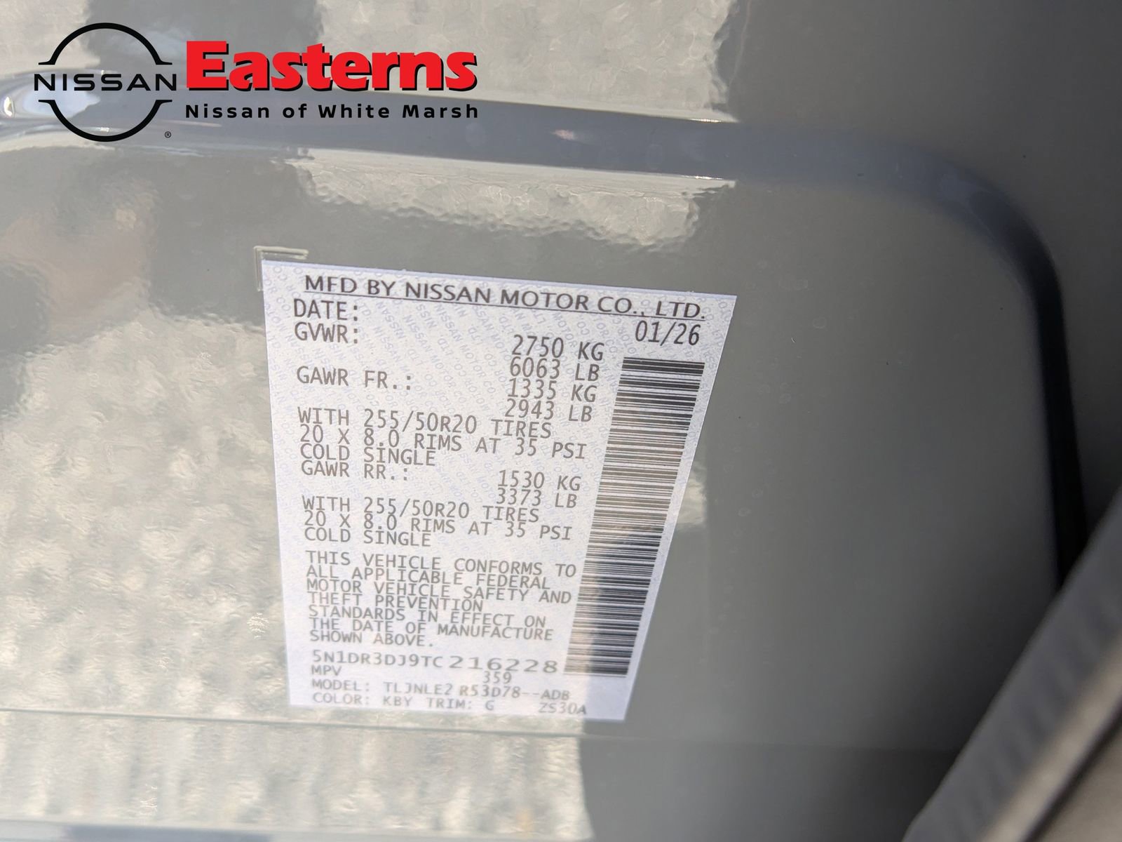 New 2026 Nissan Pathfinder Platinum image 32