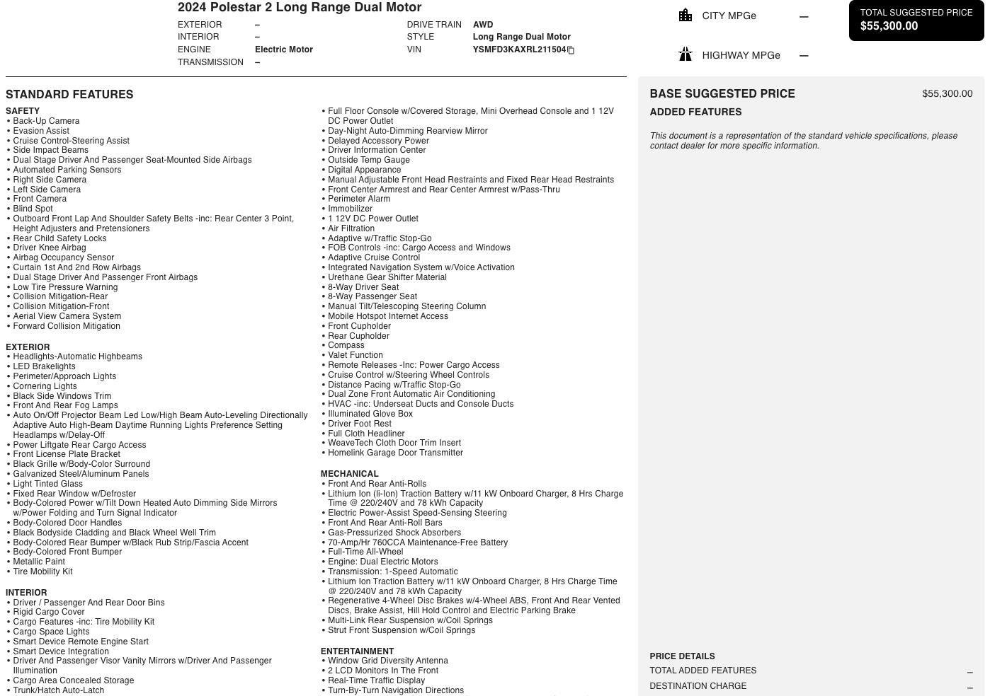 Used 2024 Polestar Polestar 2 image 5