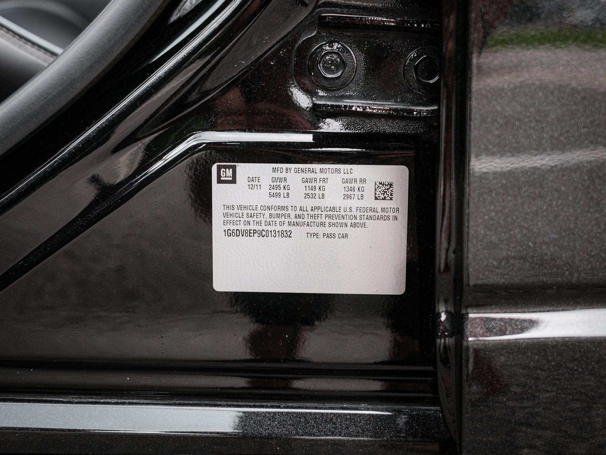 Used 2012 Cadillac CTS V w/ Wood Trim Package RWD image 39
