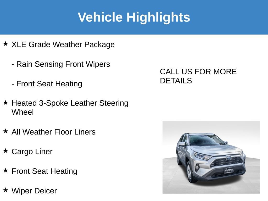 Used 2021 Toyota RAV4 XLE w/ XLE Grade Weather Package AWD/4WD image 15
