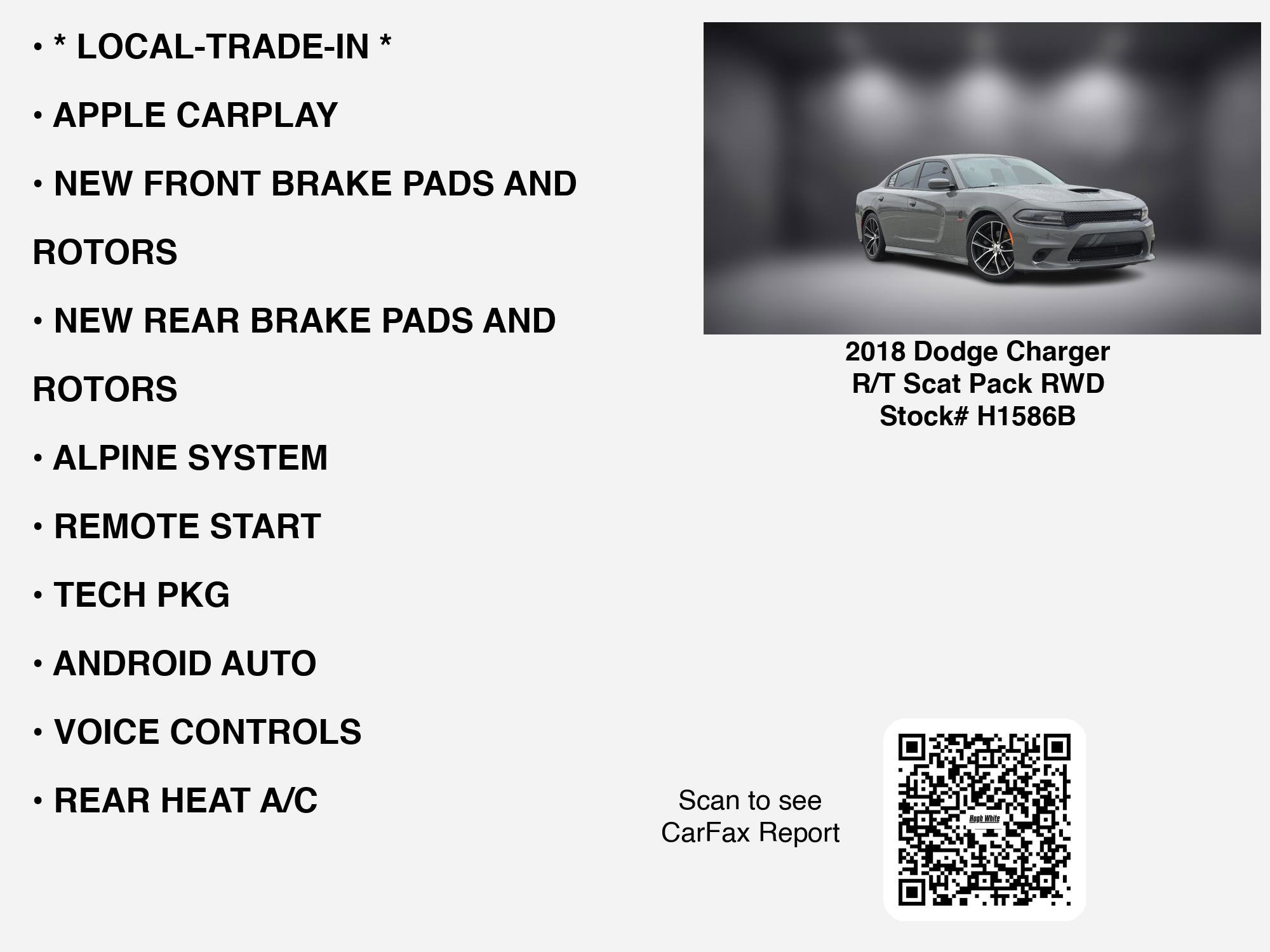 Used 2018 Dodge Charger R/T Scat Pack image 7