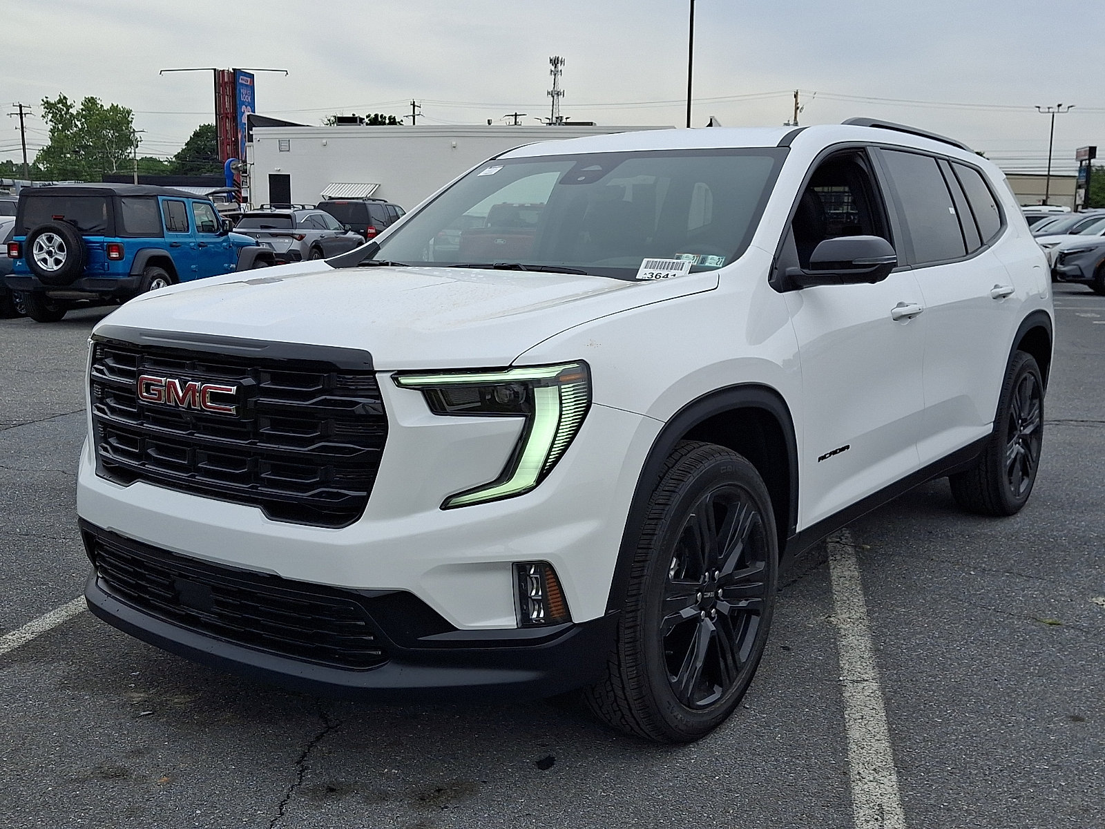 New 2026 GMC Acadia Elevation w/ Black Edition AWD/4WD image 2