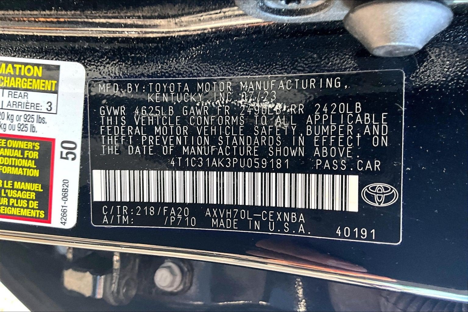Used 2023 Toyota Camry LE FWD image 29