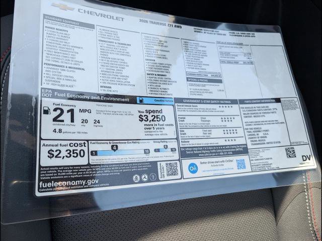 New 2026 Chevrolet Traverse Z71 image 20