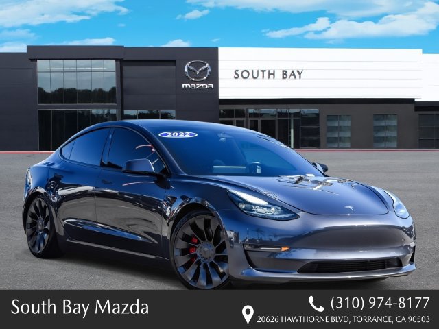 Used 2022 Tesla Model 3 Performance AWD/4WD image 1