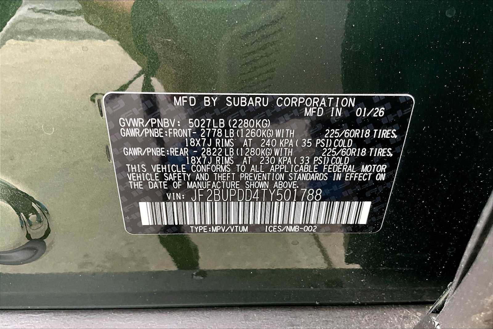 New 2026 Subaru Outback Limited AWD/4WD image 19