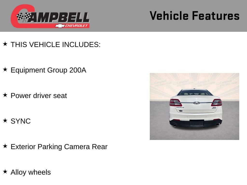 Used 2017 Ford Taurus SEL FWD image 5