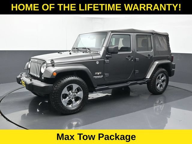 Used 2017 Jeep Wrangler Unlimited Sahara w/ Max Tow Package AWD/4WD image 10