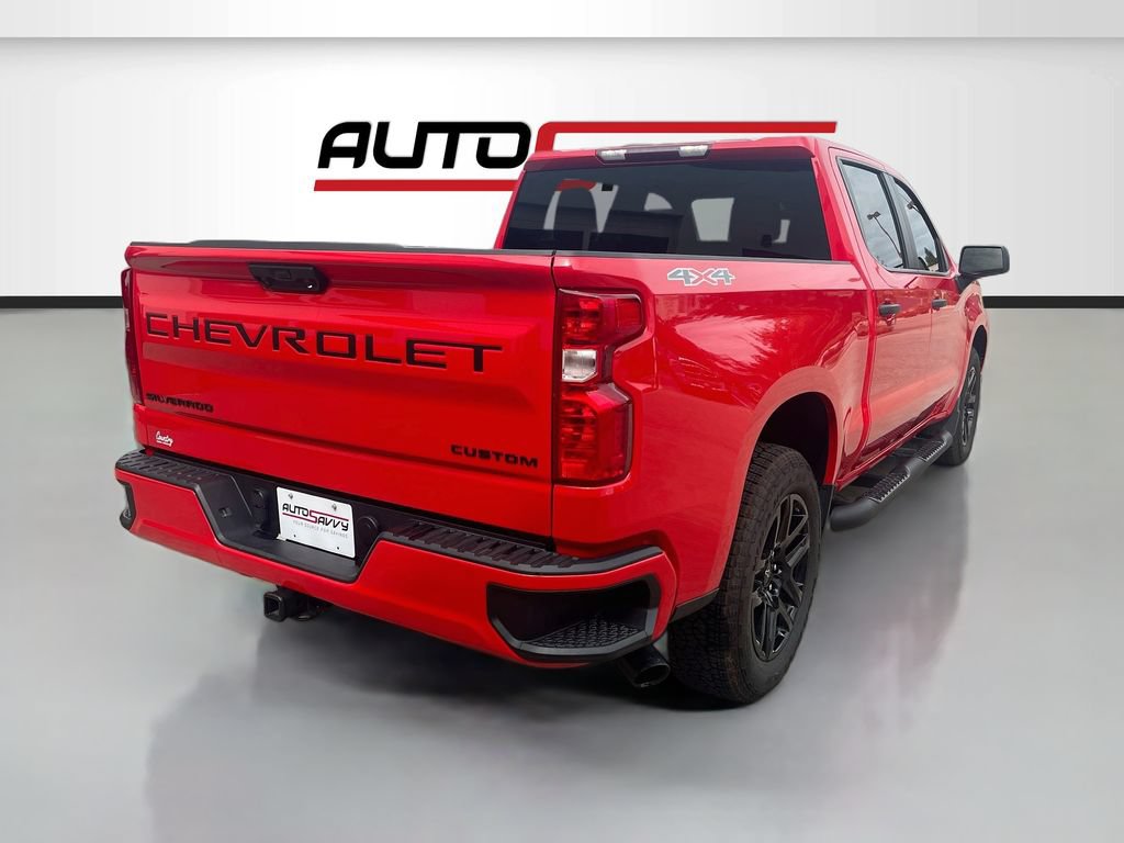 Used 2026 Chevrolet Silverado 1500 Custom w/ Turbomax Blackout Package AWD/4WD image 7