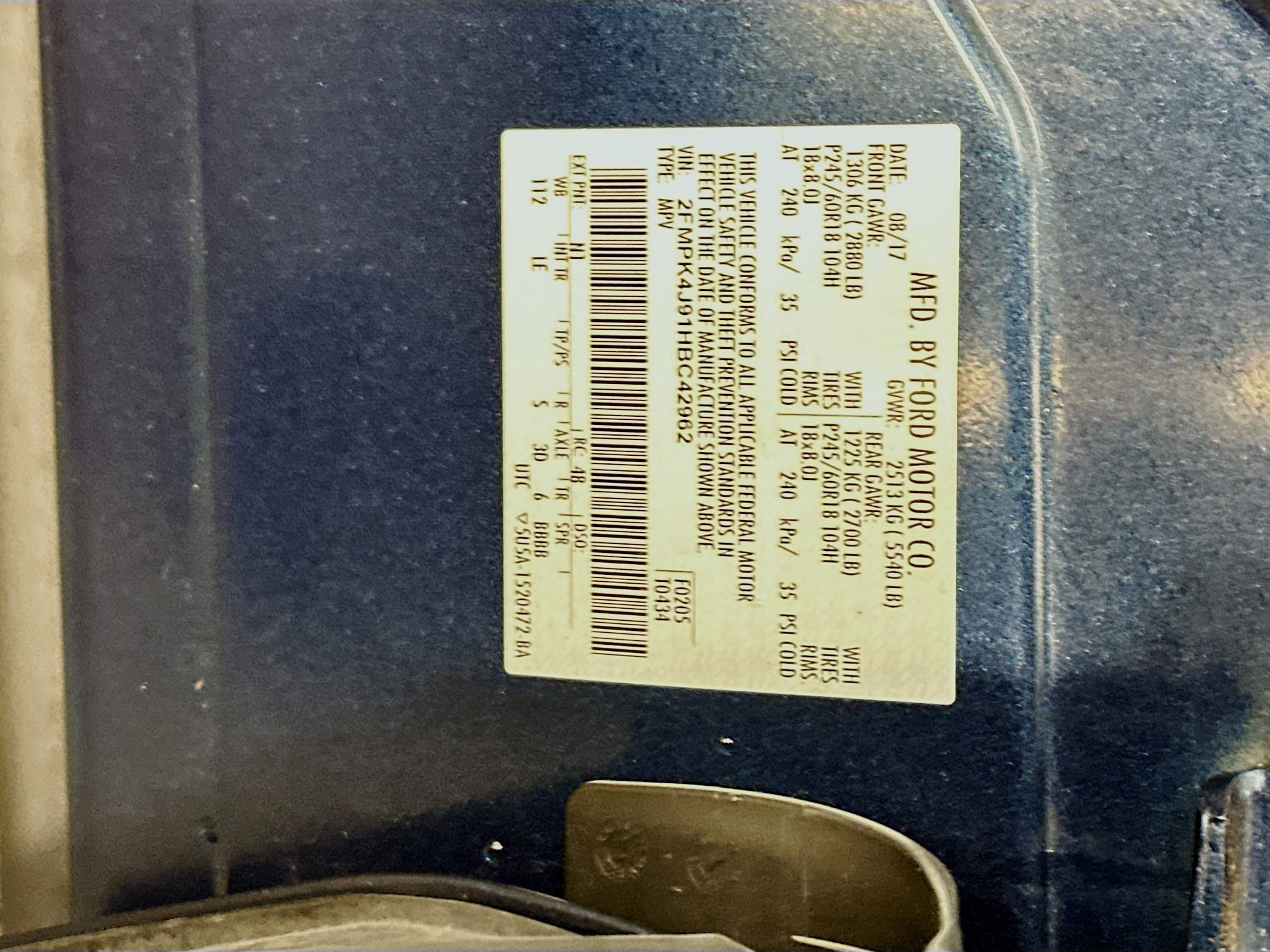 Used 2017 Ford Edge SEL w/ Equipment Group 201A image 12