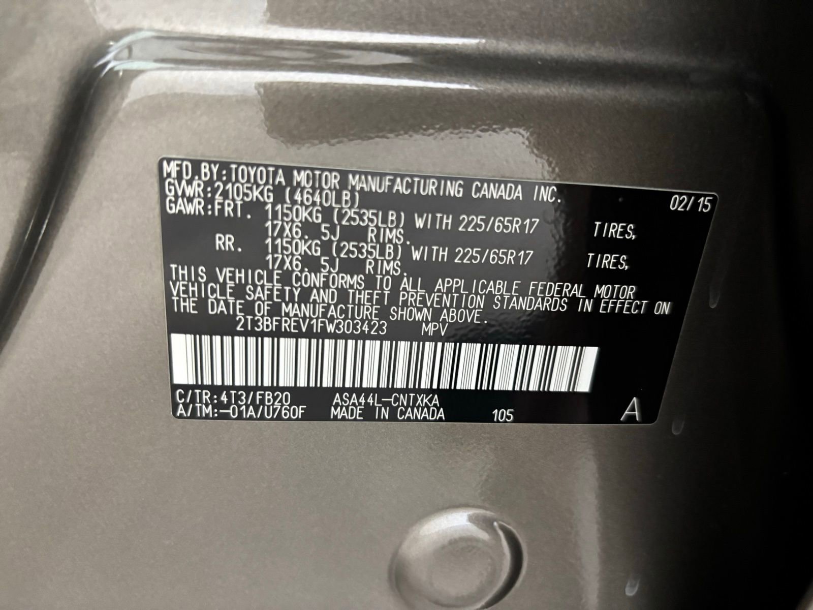 Used 2015 Toyota RAV4 LE image 27