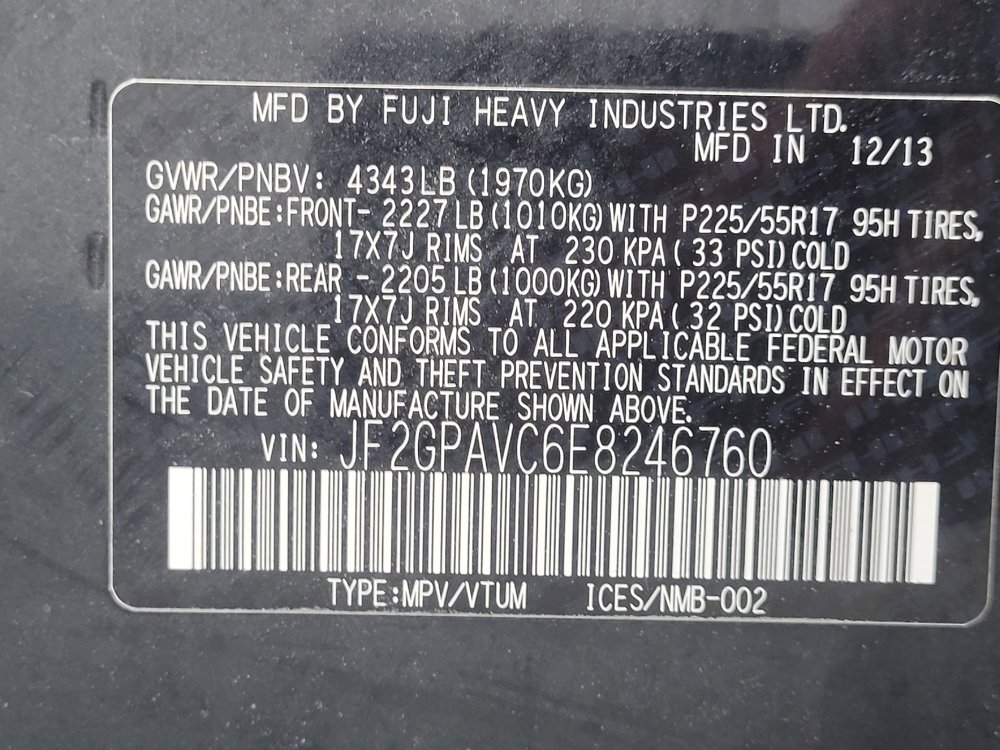 Used 2014 Subaru Crosstrek 2.0i Premium w/ Moonroof Package image 33