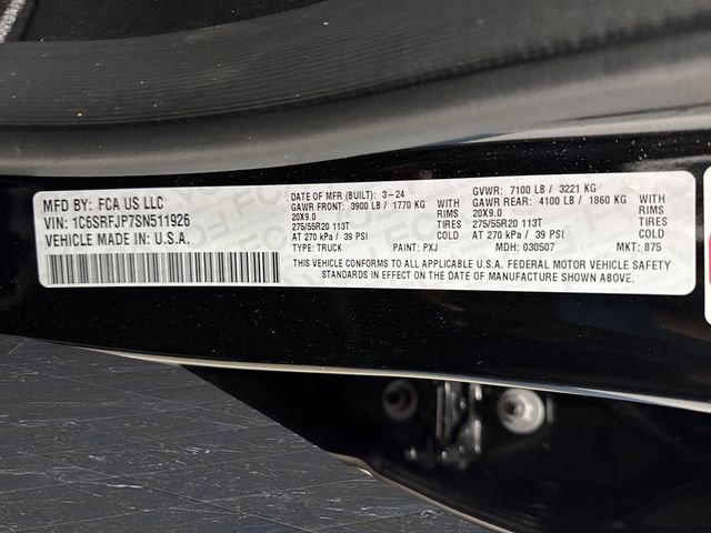 Used 2025 RAM 1500 Laramie w/ Sport Appearance Package image 43