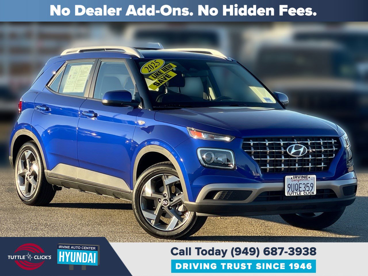 Certified 2025 Hyundai Venue SEL