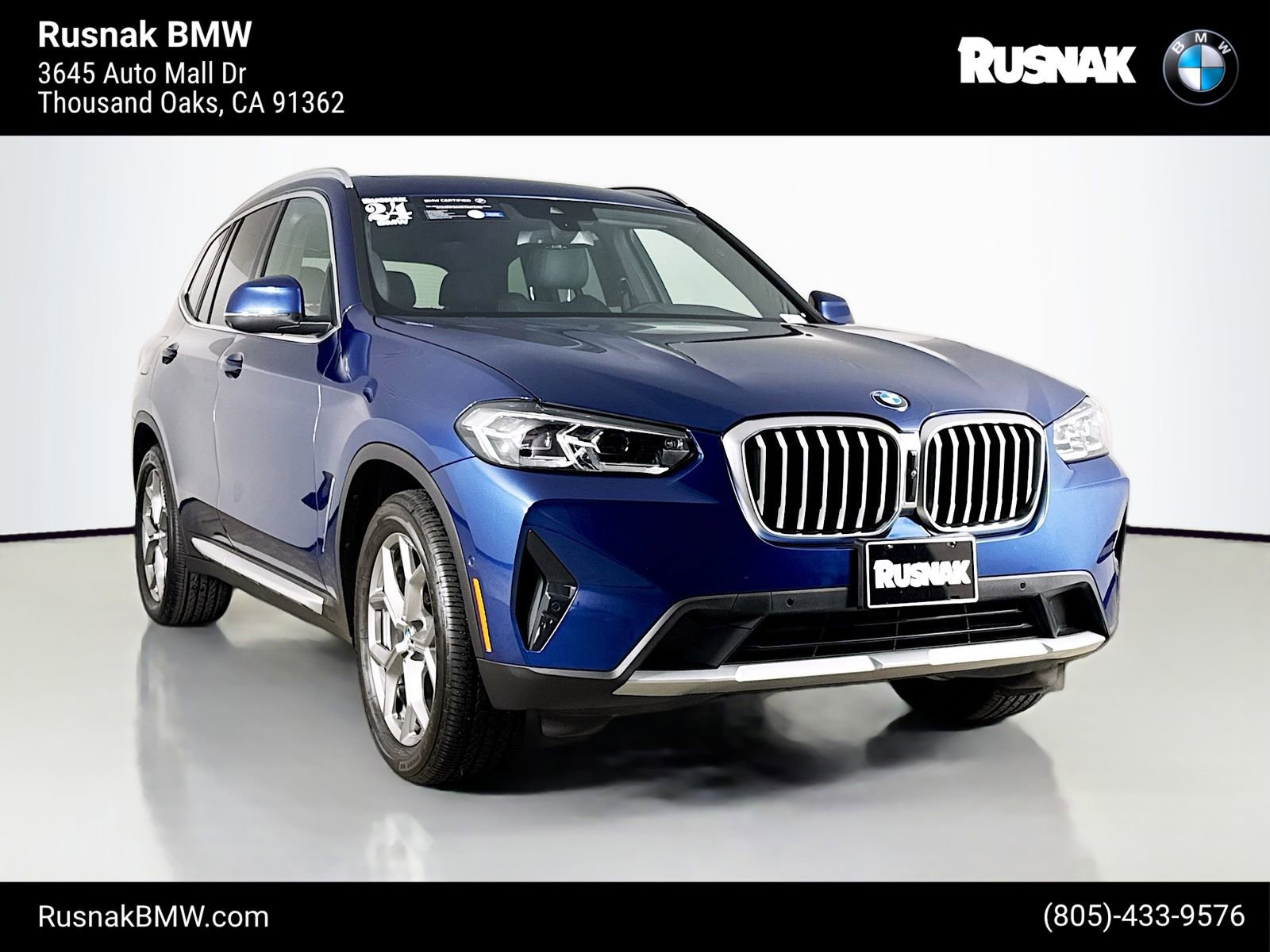 Certified 2024 BMW X3 sDrive30i w/ Convenience Package image 1